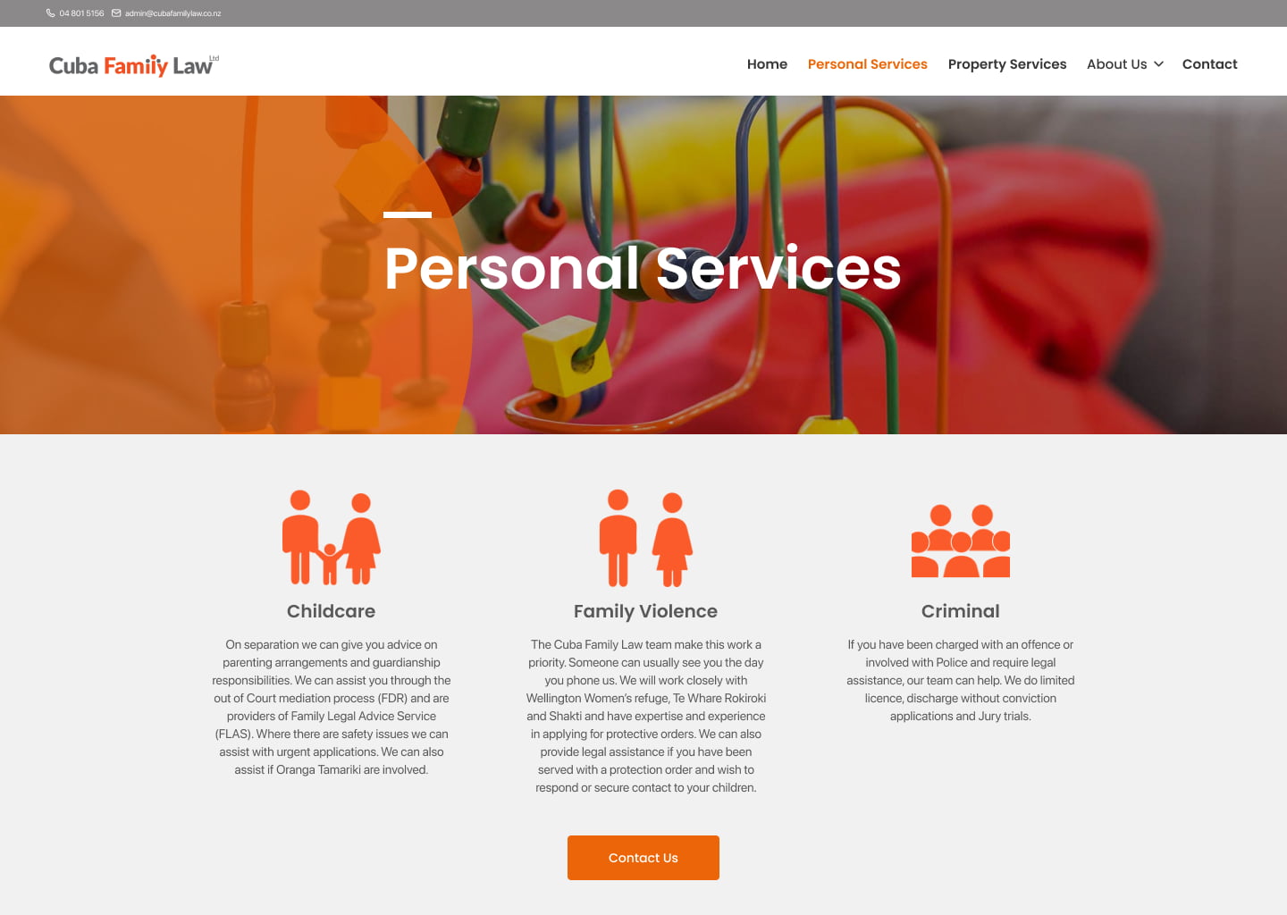 Personal Services page Cuba Family law -If you have been charged with an offence or involved with Police and require legal assistance, our team can help. We do limited licence, discharge without conviction applications and Jury trials.